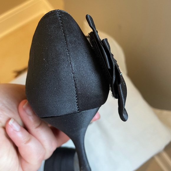 Browns Black Satin size 8 - Picture 4 of 7